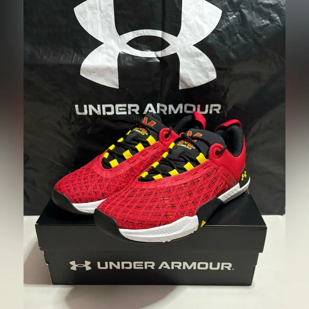 Under Armour Men's TriBase Reign 5 Training Shoes Red athletic sneakers  3026909